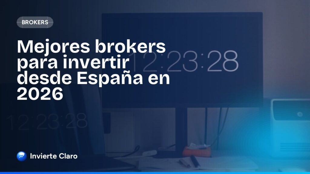 Mejores brokers para invertir desde España en 2026