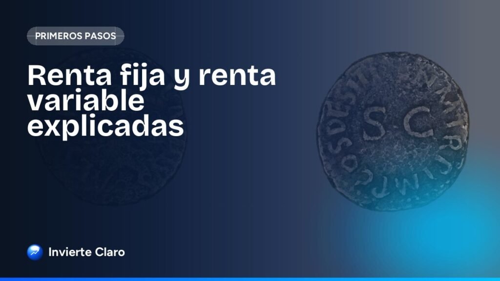 Renta fija y renta variable explicadas