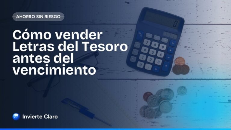Cómo vender Letras del Tesoro antes del vencimiento